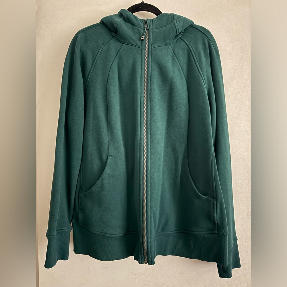 Lululemon Full Length Scuba Hoodie -Storm Teal